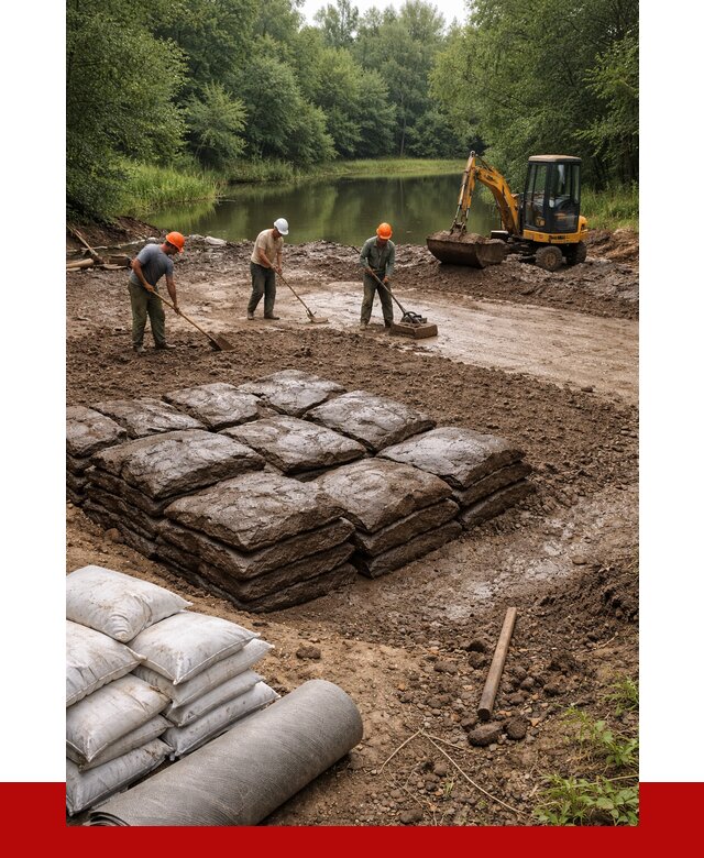 Купить глину для пруда в Волхове от 4711 р. с доставкой | ПРОНЕРУДВлх