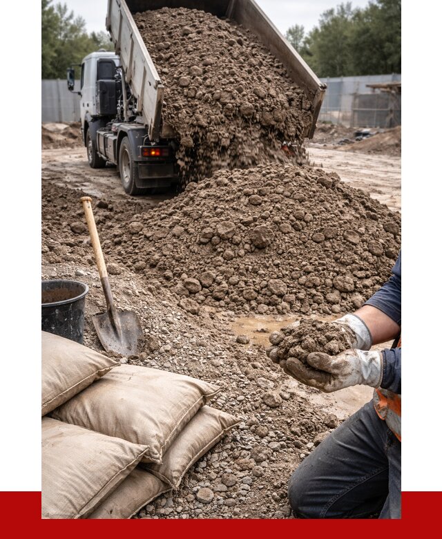 Купить глина для засыпки в Волхове от 1256 р. за куб | ПРОНЕРУДВлх