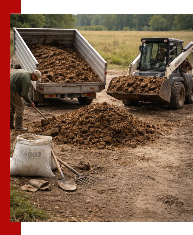 Доставка конского навоза в Волхове с разгрузкой и доставкой на объект