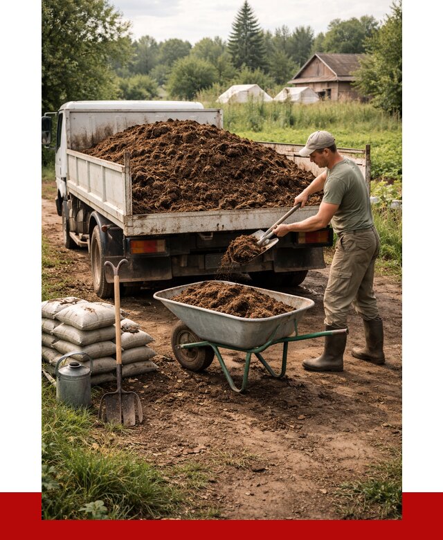 Купить коровий навоз с доставкой в Волхове от 1884 р. | ПРОНЕРУДВлх