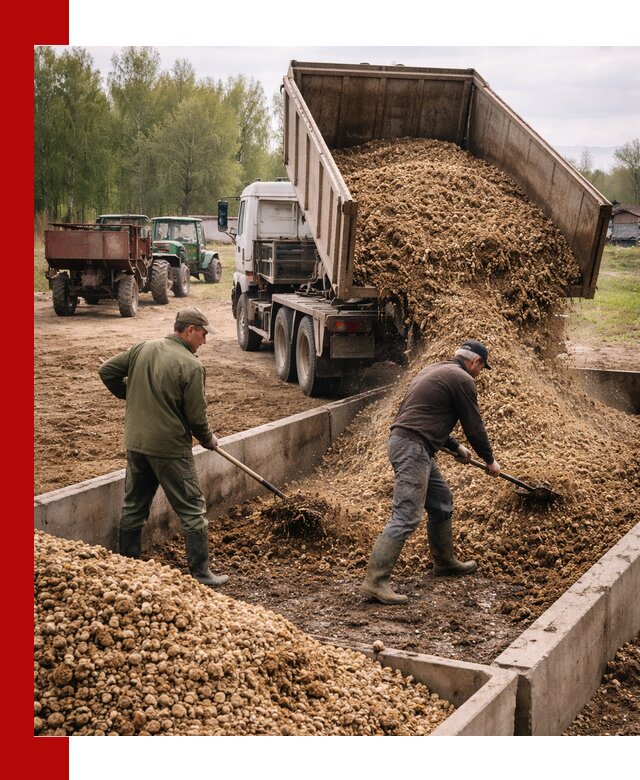 Куриный помет с доставкой в Волхове оптом и в розницу