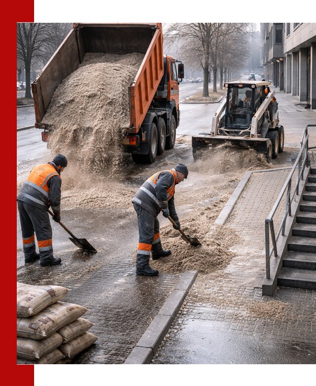 Поставка противогололедных материалов в Волхове