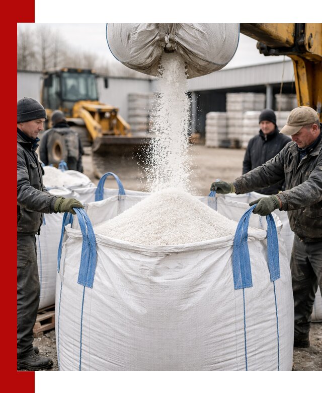 Доставка соли в биг-бегах оптом в Волхове