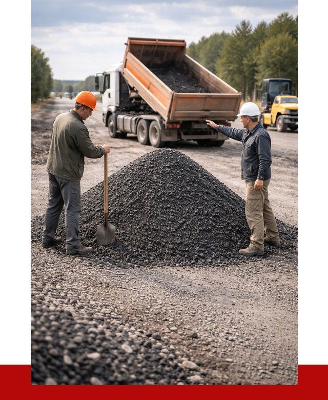 Купить асфальтовую крошку для дорог в Волхове от 4397 р. | ПРОНЕРУДВлх