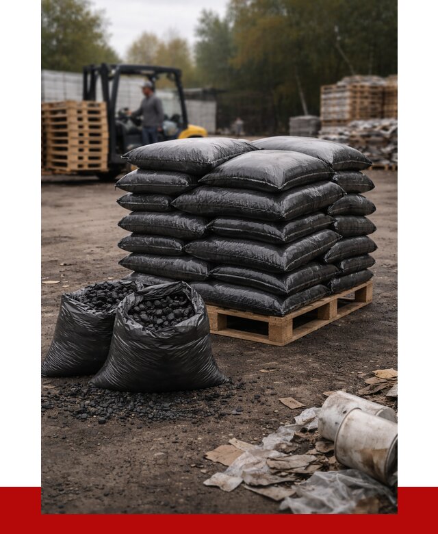 Купить уголь в мешках с доставкой в Волхове от 7851 р. | ПРОНЕРУДВлх