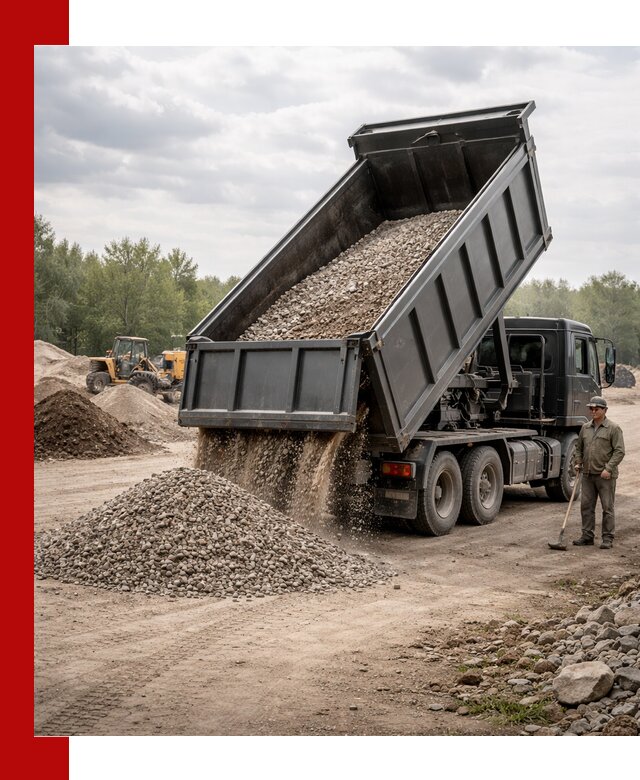 Доставка самосвалом 30 м3 по выгодным ценам в Волхове