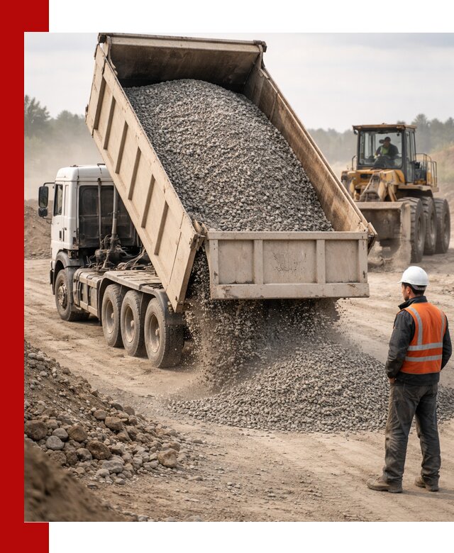 Доставка самосвалом 40 кубов цемента и сыпучих в Волхове