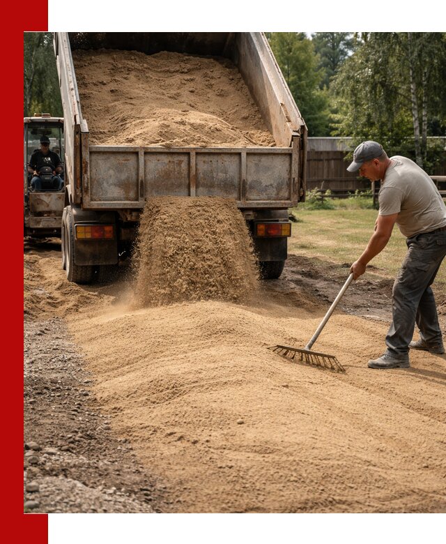 Отсыпка участка песком в Волхове быстро и качественно
