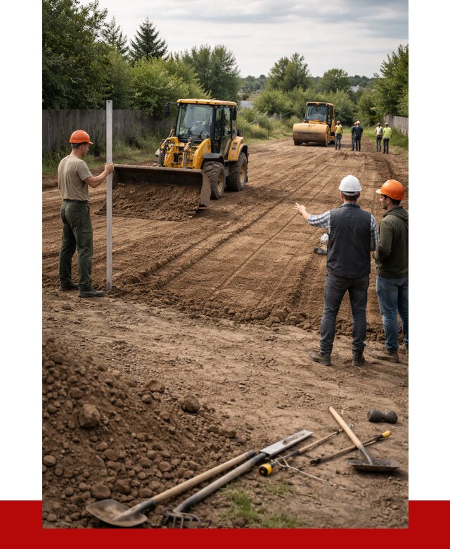 Планировка участка грунтом в Волхове от 4711 р ПРОНЕРУДВлх