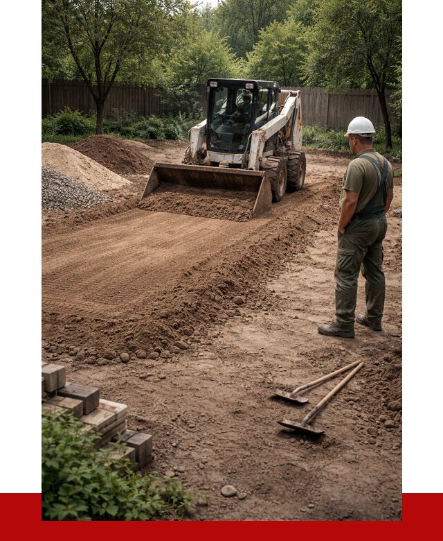 Выравнивание участка под ключ в Волхове от 3664 р. | ПРОНЕРУДВлх